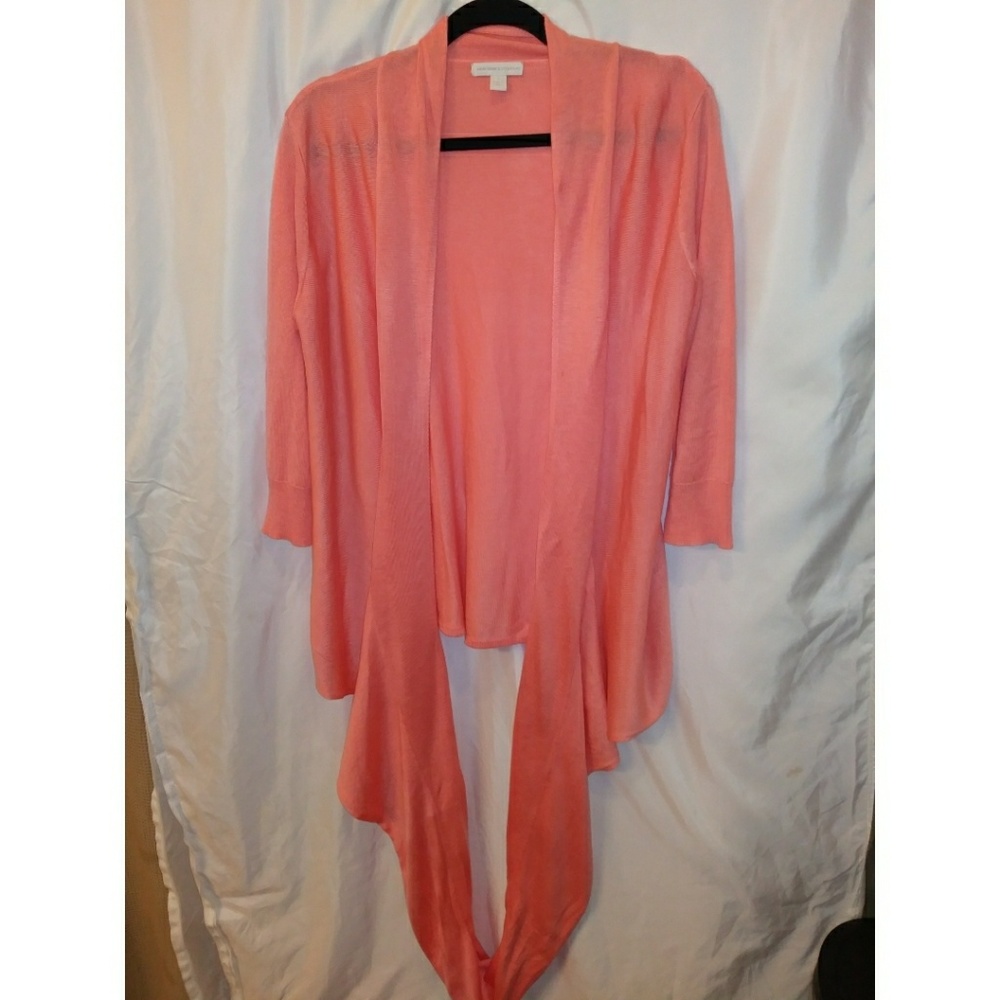 Peach wrap top